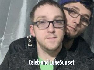 Caleb_and_LukeSunset